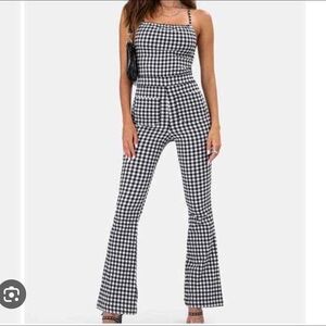 Adika | Gingham Jumpsuit